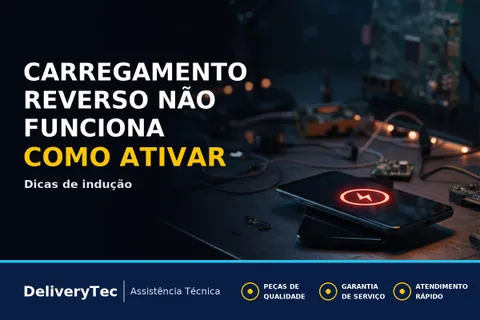 Carregamento Reverso Não Funciona? Veja os Requisitos e Problemas — ilustração do artigo da Delivery Tec, assistência técnica de celular em São José do Rio Preto
