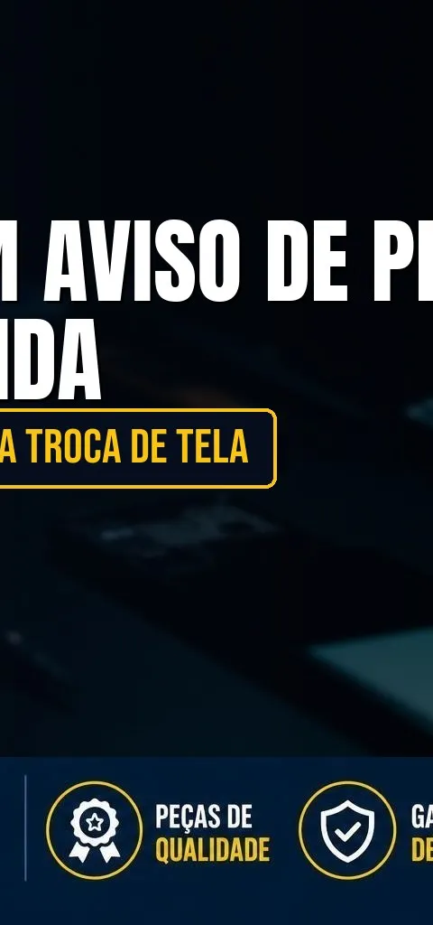 iPhone Mostra Aviso de "Peça Desconhecida" Depois da Troca de Tela? Entenda o Motivo — ilustração do artigo da Delivery Tec, assistência técnica de celular em São José do Rio Preto