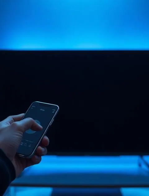 Perdeu o Controle da TV? Veja Como Usar o Celular como Controle Remoto — ilustração do artigo da Delivery Tec, assistência técnica de celular em São José do Rio Preto