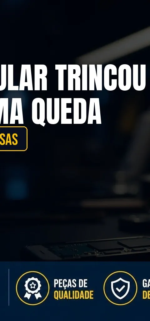 Tela do Celular Trincou Sozinha, Sem Nenhuma Queda? Entenda as Possíveis Causas — ilustração do artigo da Delivery Tec, assistência técnica de celular em São José do Rio Preto